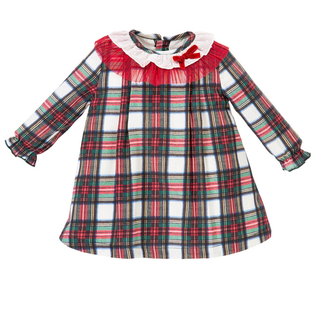 Children's tartan clearance dresses