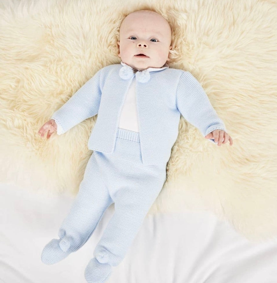 Baby blue boys outlet outfit