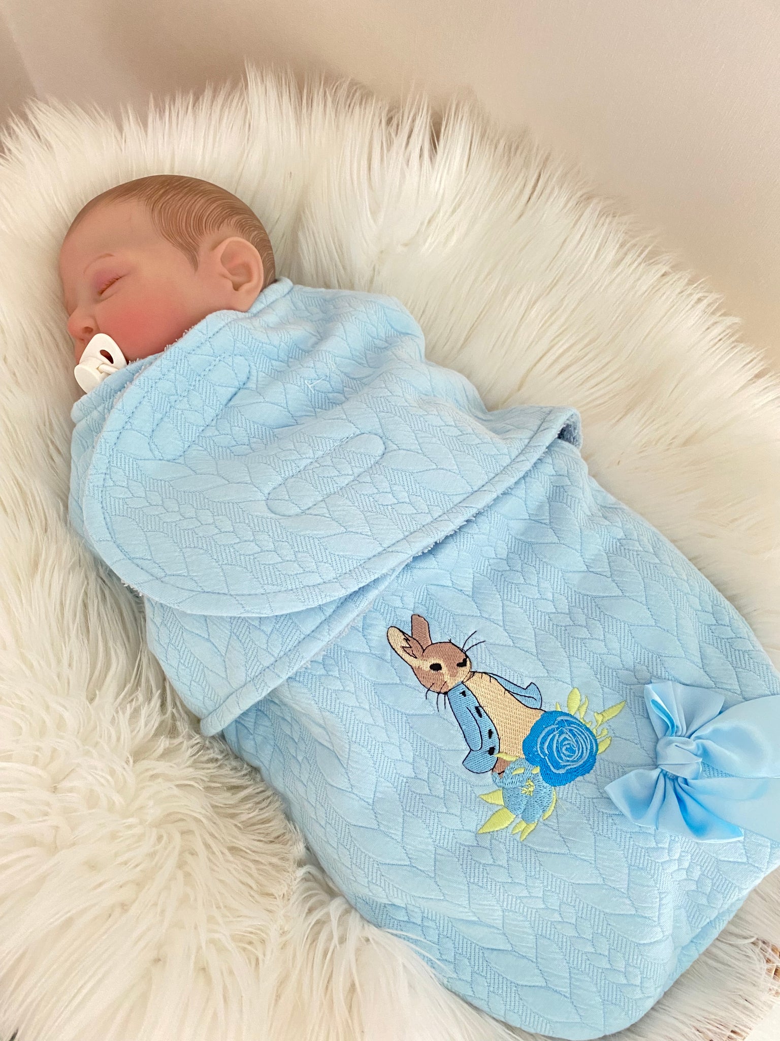 Peter rabbit swaddle sale