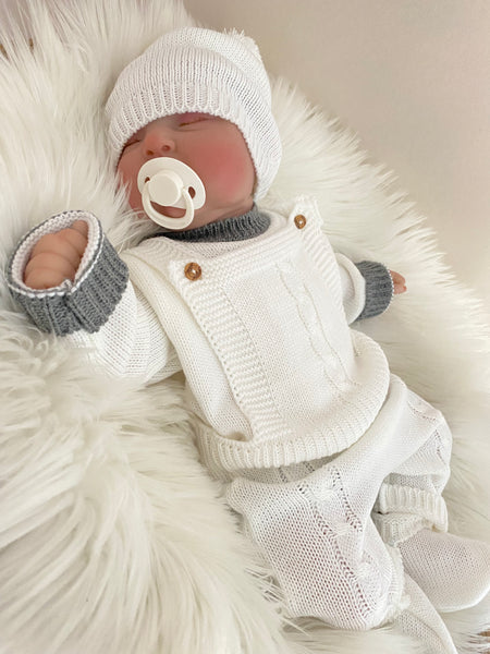 Baby Boys 5pcs Knitted Outfit