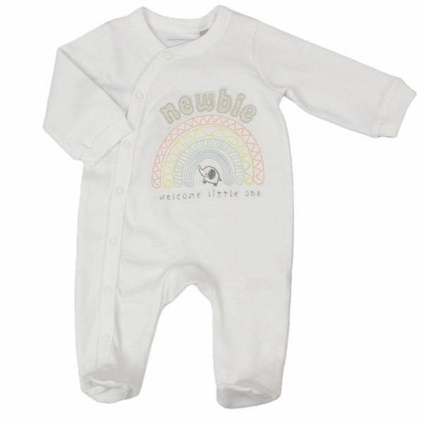 Newborn Babygrow  newbie print