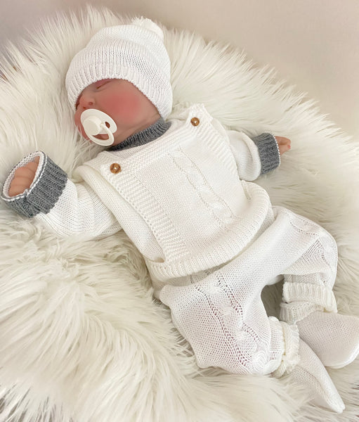 Baby Boys 5pcs Knitted Outfit