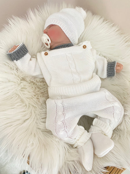 Baby Boys 5pcs Knitted Outfit