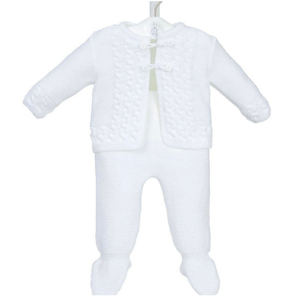 Dandelion Unisex Cable Knit Two Piece Outfit